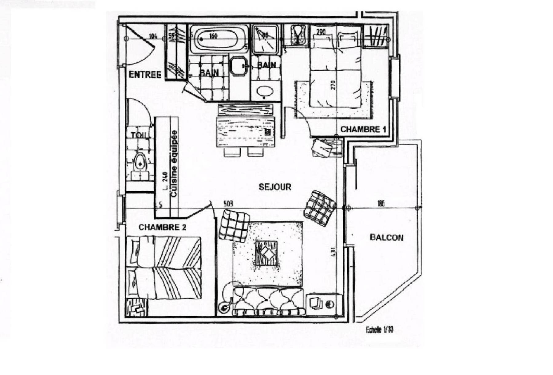 Residence Alpages De Reberty - Appartement Spacieux Et Lumineux - Proche Des Pistes - Balcon - Piscine Mae-0854 Saint-Martin-de-Belleville Zewnętrze zdjęcie